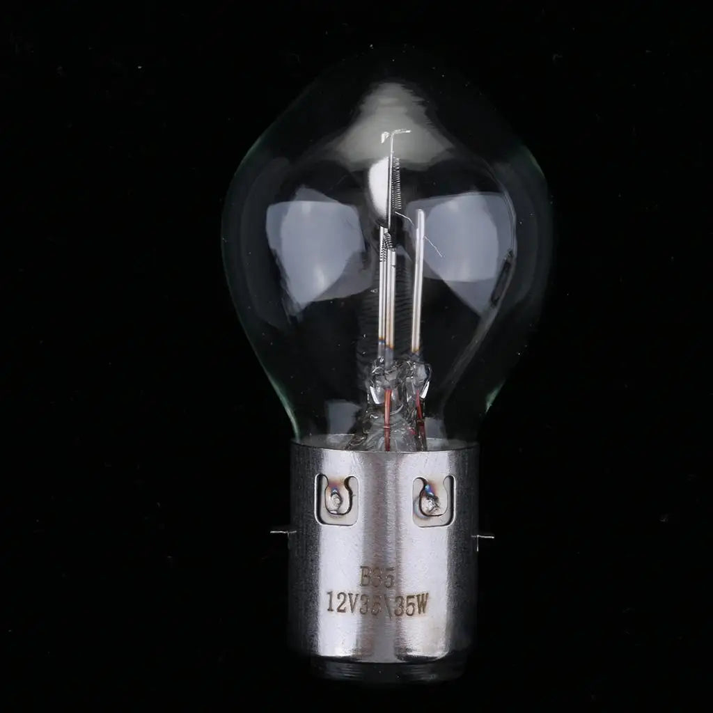 Quartz Glass Lamp H4 Halogen Bulb Motorcycle Headlight for E Marked Motorcycle Lighting and Safe - LED Motorcycle Light