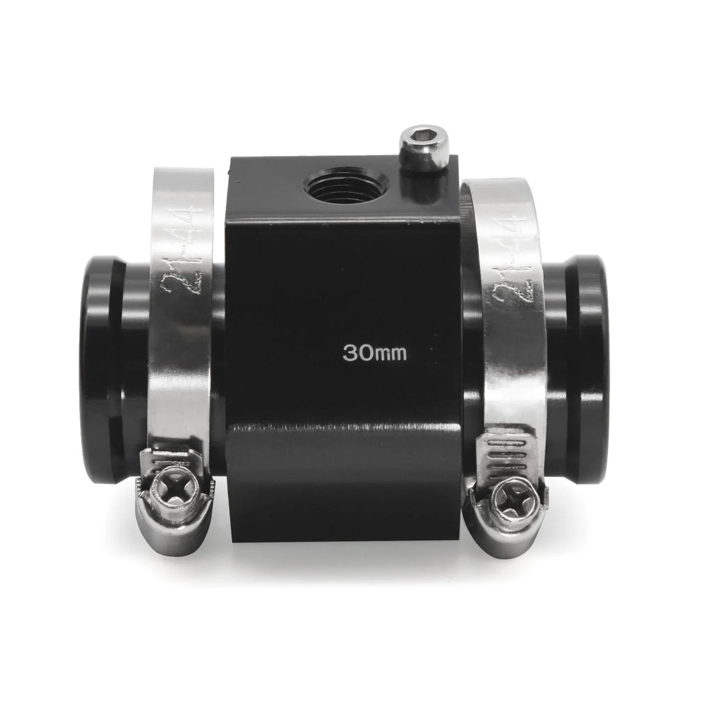 Aluminum Alloy Water Temp Gauge Radiator Temperature Joint Pipe Sensor 26~40MM Modification Sens - Automotive LED Light
