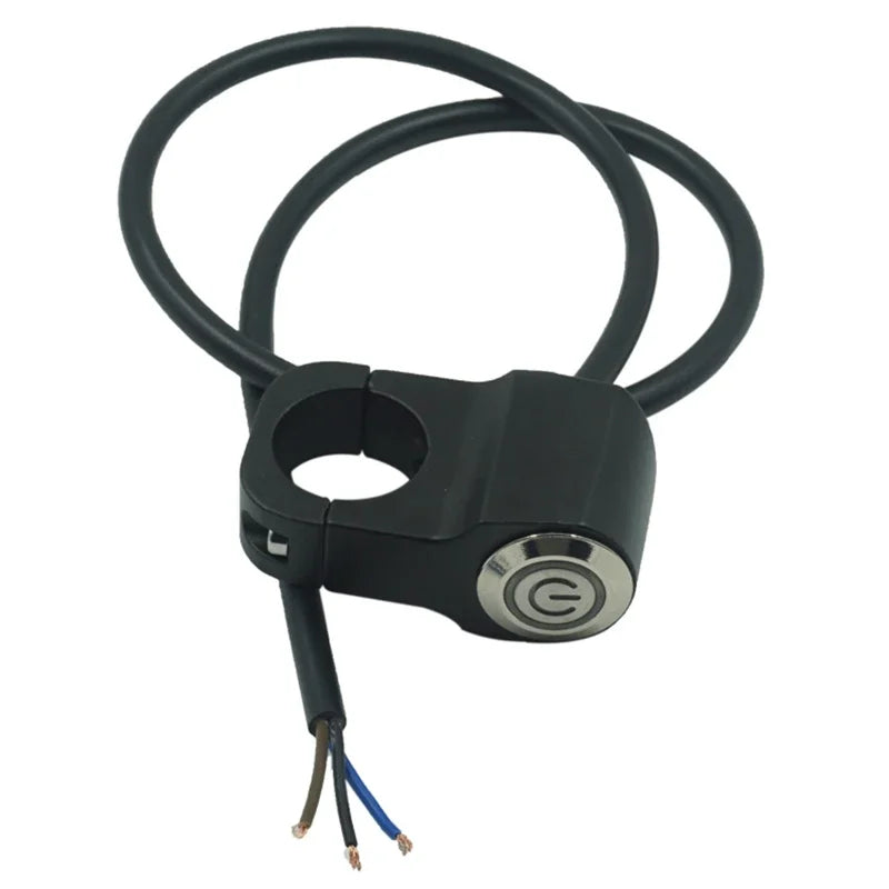 Motorcycle Switches 22mm Handlebar Mount Headlight Hazard Brake Fog Light Power ON-OFF With Indi - LED Motorcycle Light