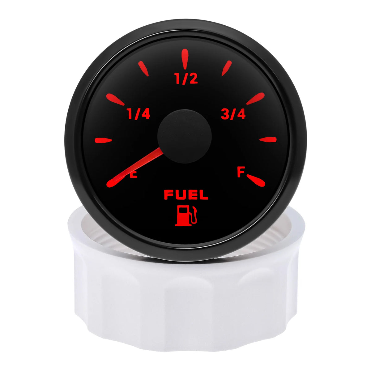 AD 52mm Fuel Level Gauge 7 Color LED signal 0~190 240-33ohm fuel level pointer Oil Tank Level In - Automotive LED Light