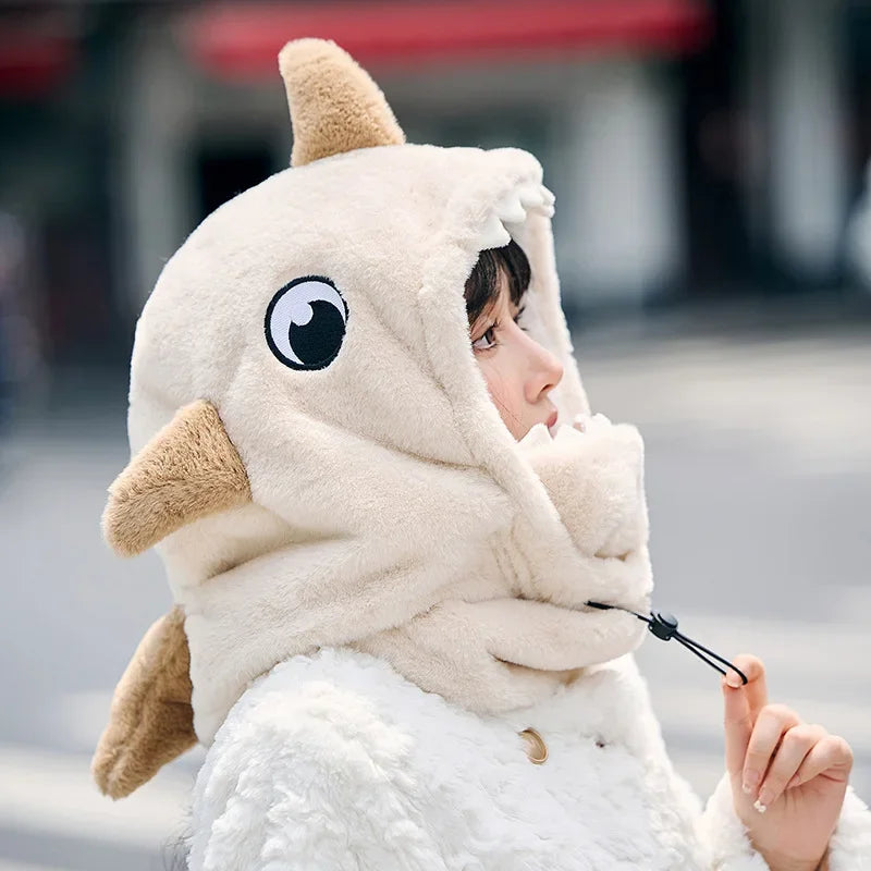 Motorcycle Mask Hat Balaclava Children Adult Winter Full Face Mask Hat Head Neck Cover Skiing Be - Automotive LED Light