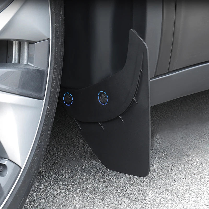 For Tesla Model Y 2021 2022 2023 2024 Car Mud Flaps Front Rear Wheels Mudguards Fender Accessori - Automotive LED Light