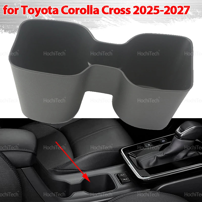 For Toyota Corolla Cross 2025-2027 Anti-Slip Storage Box Water Cup Holder Anti D for Toyota Corolla 2025-2027 - Automoti
