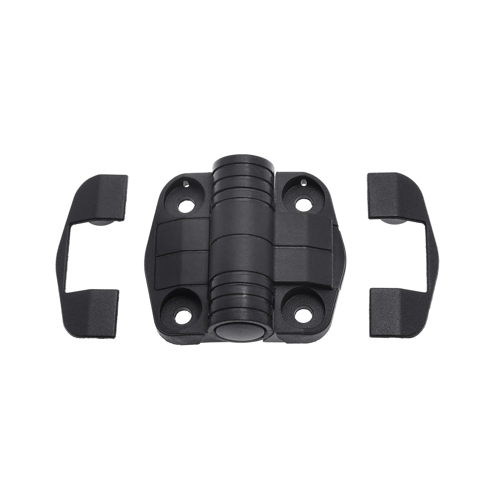 AD 1pc Nylon Small Hinge Black Mini Plastic Door Bearing Distribution Box Cabinet Door Industria - Automotive LED Light