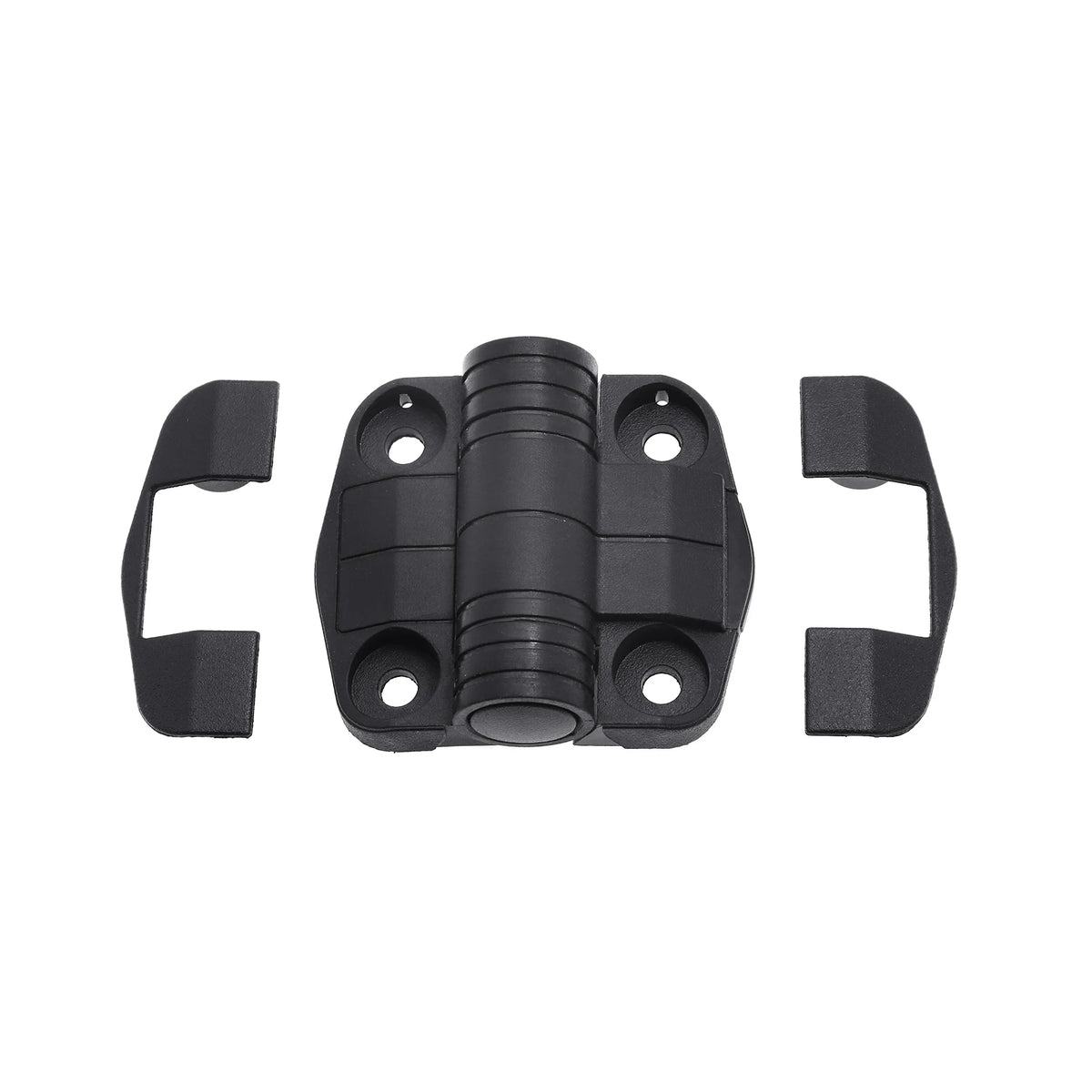 AD 1pc Nylon Small Hinge Black Mini Plastic Door Bearing Distribution Box Cabinet Door Industria - Automotive LED Light
