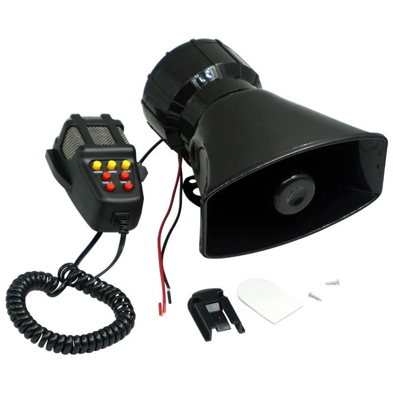 Motorcycle, Off-road Vehicle, Car Mounted Loudspeaker, Seven Tone Shouting Horn, Loudspeaker for - Automotive LED Light