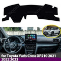Anti-Slip Dashboard Cover Protective Pad Car Accessories Sunshade Carpet for Toyota Yaris Cross  - Automotive LED Light