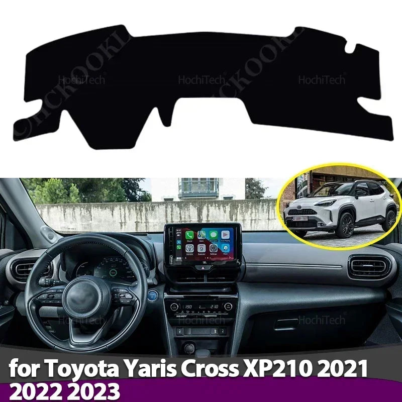 Anti-Slip Dashboard Cover Protective Pad Car Accessories Sunshade Carpet for Toyota Yaris Cross  - Automotive LED Light