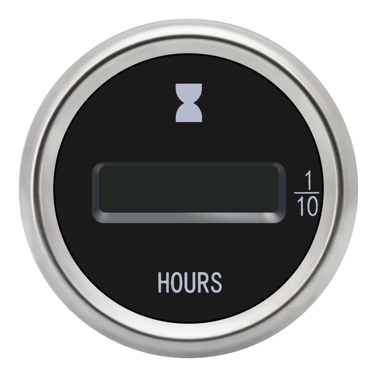 AD 52mm Clock for Car Motorcycle Accessories Hourmeters LCD Hour Meters for Marine Boat Yacht Di - Automotive LED Light