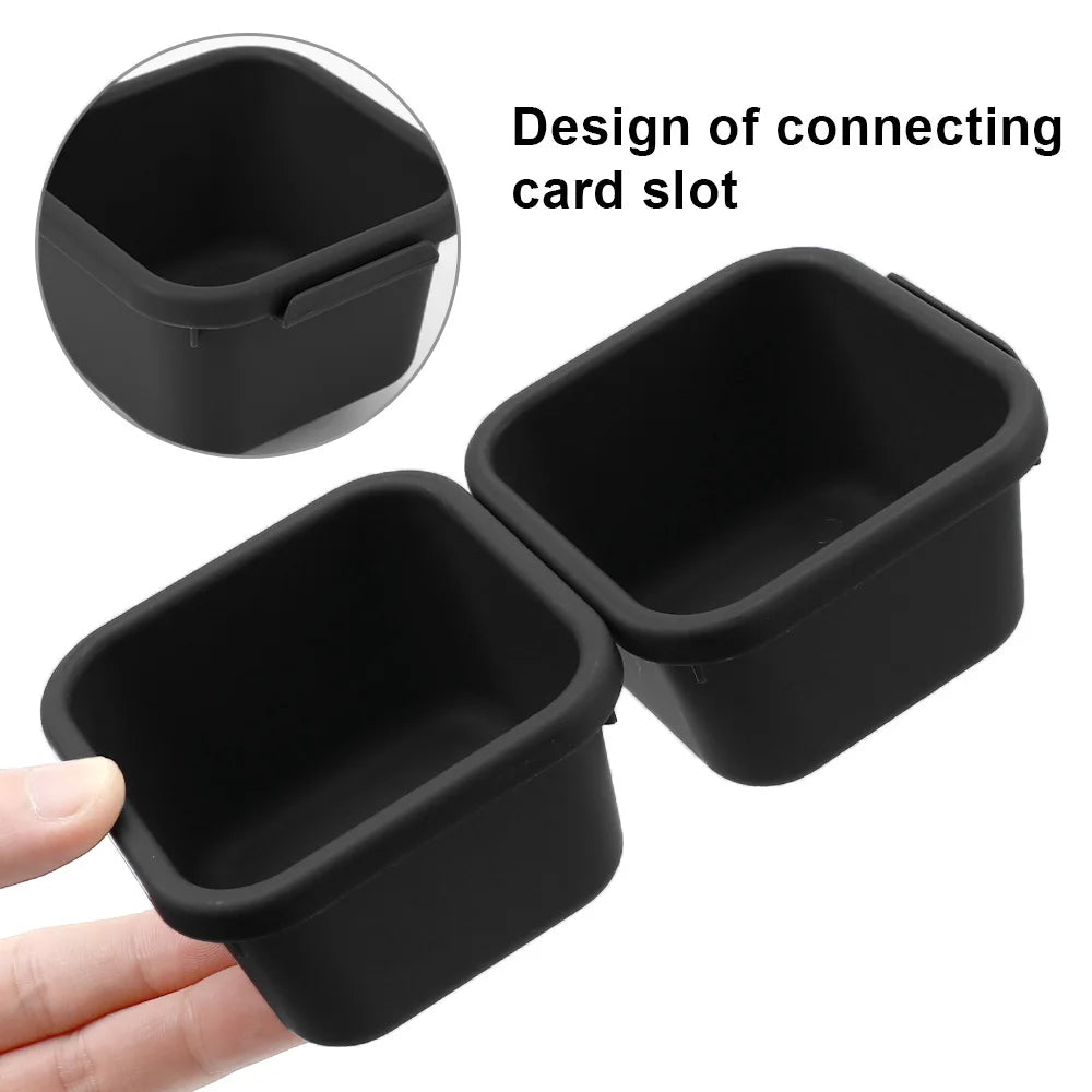 Storage Drawer Storage Box 8pc/set Make Up Organizer Box Kitchen Bathroom Storage Trays Closet C - Automotive LED Light