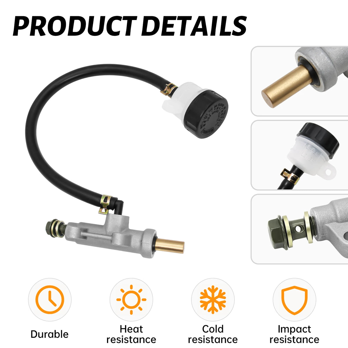 AD Rear Foot Brake Master Cylinder 1930854 for Polaris Sportsman 500 550 700 800 1000 Diesel 455 - Automotive LED Light