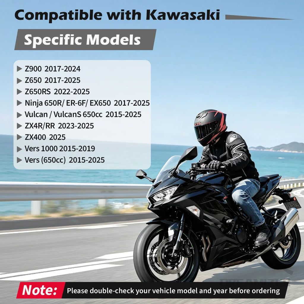 For Kawasaki Z650 2017-2025 Z900 2017-2024 CNC Motocycle Integrated Effort-savin for Z650 Z900 2017-2025 - Automotive LE