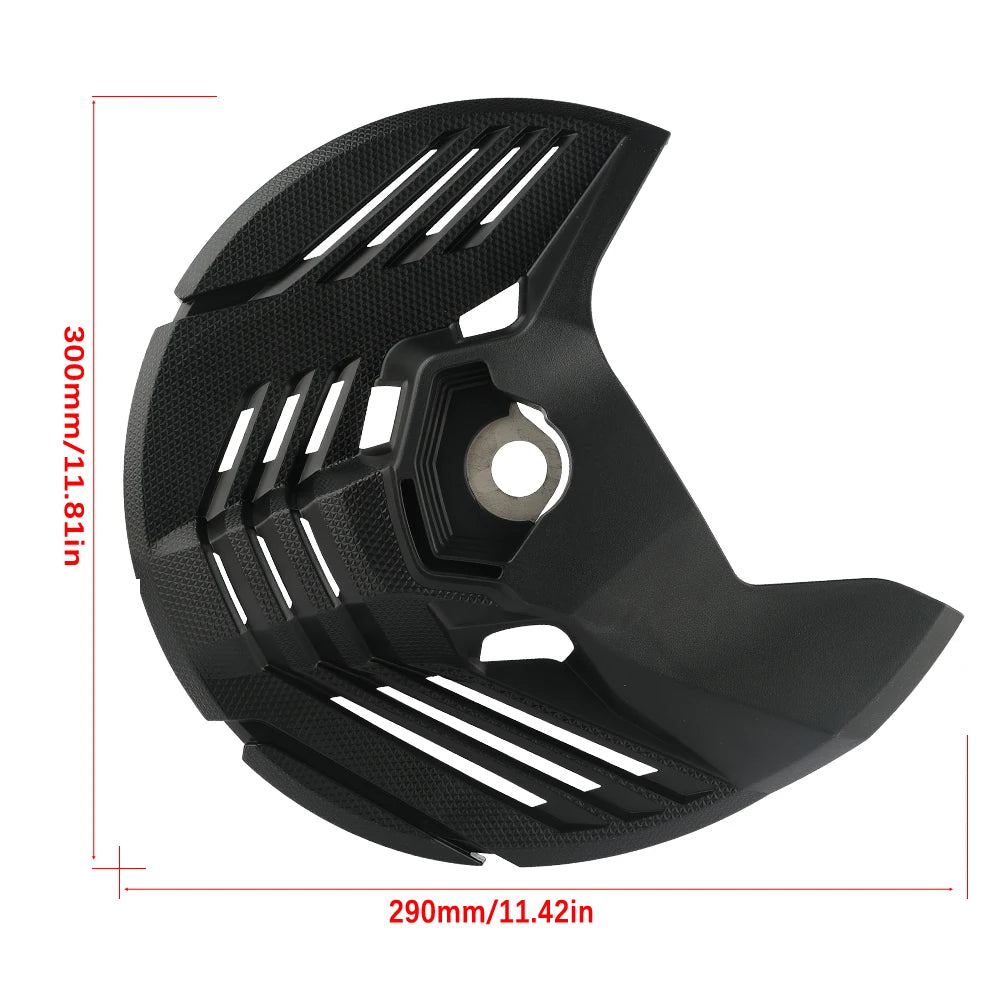 For Honda Yamaha Kawasaki CRF YZ YZF KX WR F 125 250 450 Motorcycle Front Brake Disc Guard Prote - Automotive LED Light