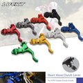 Motorcycle Short Stunt Clutch Lever 7/8" 22mm For KTM Honda Yamaha Suzuki Kawasaki Motocross Acc - Automotive LED Light