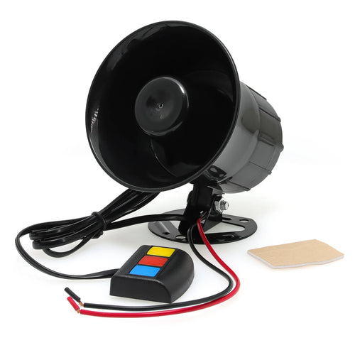 12V 20W 3 Tone Voice Super Loud Horns 115db Motorcycle Boat Sound Horn Universal Waterproof Elec - Automotive LED Light
