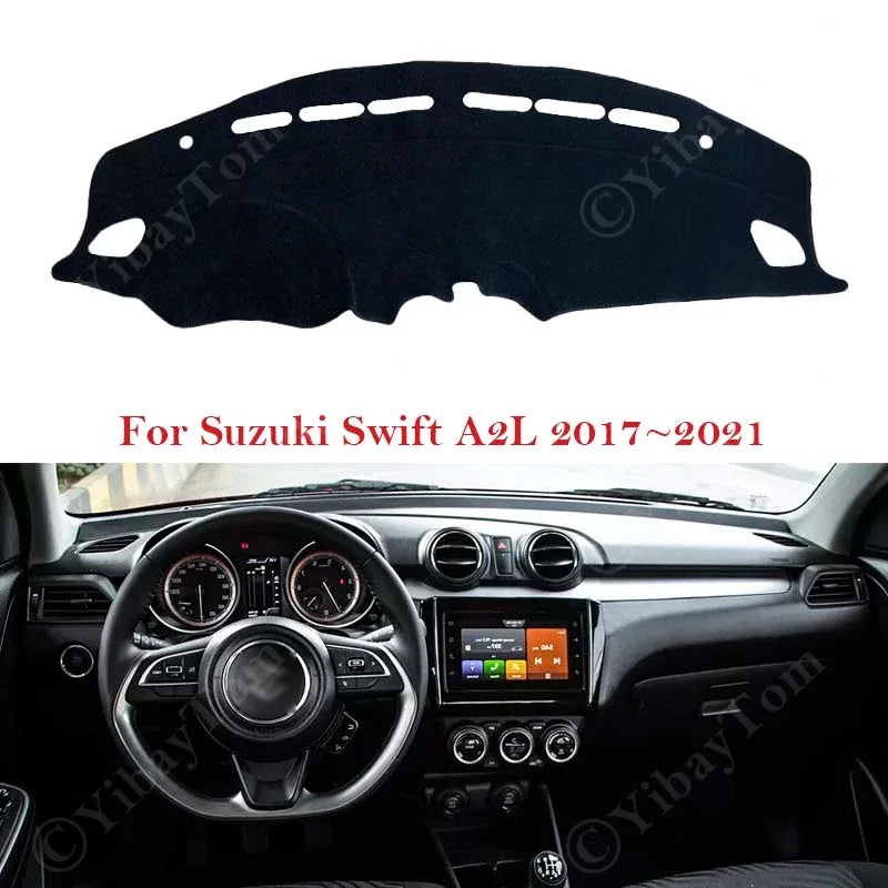 For Suzuki Swift A2L 2017 ~ 2021 2018 Dashboard Cover Dash Board Mat Carpet Dash for Suzuki A2L 2017-2021 - Automotive L