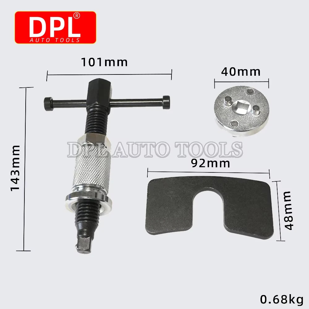 Car Disc Brake Pad Caliper Piston Rewind Tool Kit for Wheel Cylinder Pump Separator Disassemble  - Automotive LED Light