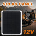 Solar Battery Trickle Charger Maintainer 12V Portable Waterproof Solar Panel Trickle Charging Ki - Automotive LED Light