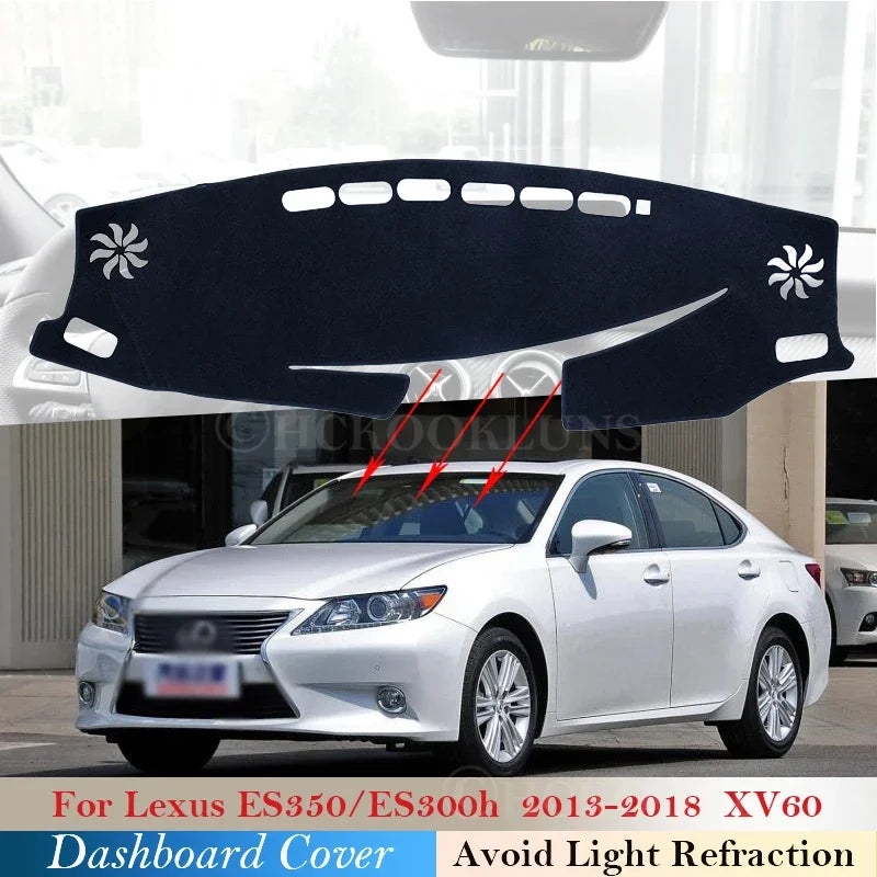 Dashboard Cover Protective Pad for Lexus ES ES350 ES300h 2013 2014 2015 2016 201 for Lexus XV60 - Automotive LED Light