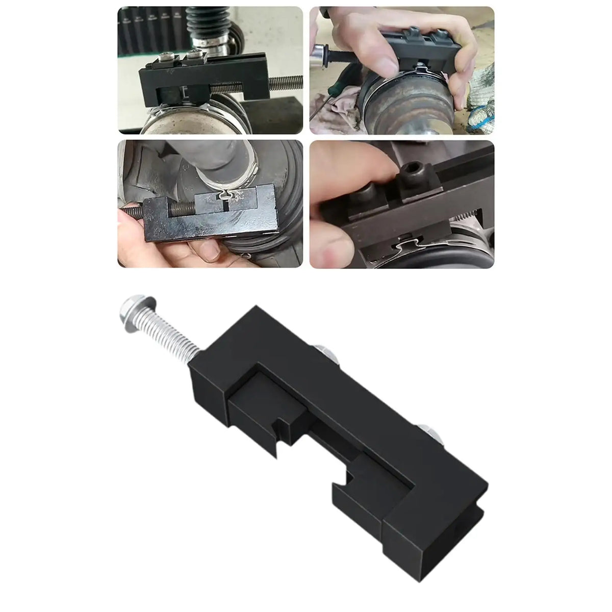 Automotive Sheet Metal Drive Shaft Clamp Tool Heavy Duty CV Boot Clamp for Car Repair Tasks - Automotive LED Light