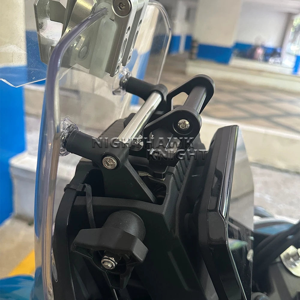Expansion Bracket For CFMOTO 450MT 450 mt 2024 2025 Motorcycle Accessories CNC Aluminium GPS Pho - Automotive LED Light
