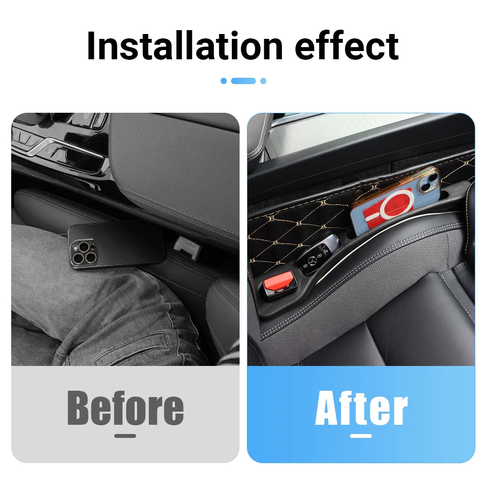 For Ford Fiesta MK7 2008 2009 2010 2011 2012 2013 2014 2015 2016 Car Seat Crevic for Ford MK7 - Automotive LED Light
