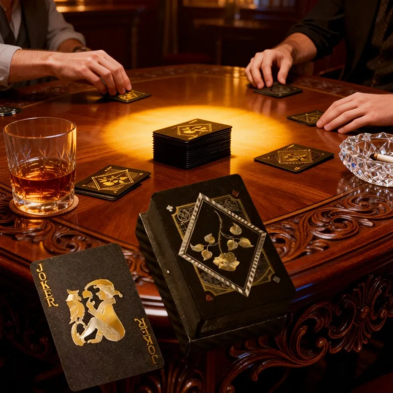 Magic Playing Cards Waterproof Multiple Styles Colors for Poker Game Night Gift Collection Famil - Automotive LED Light