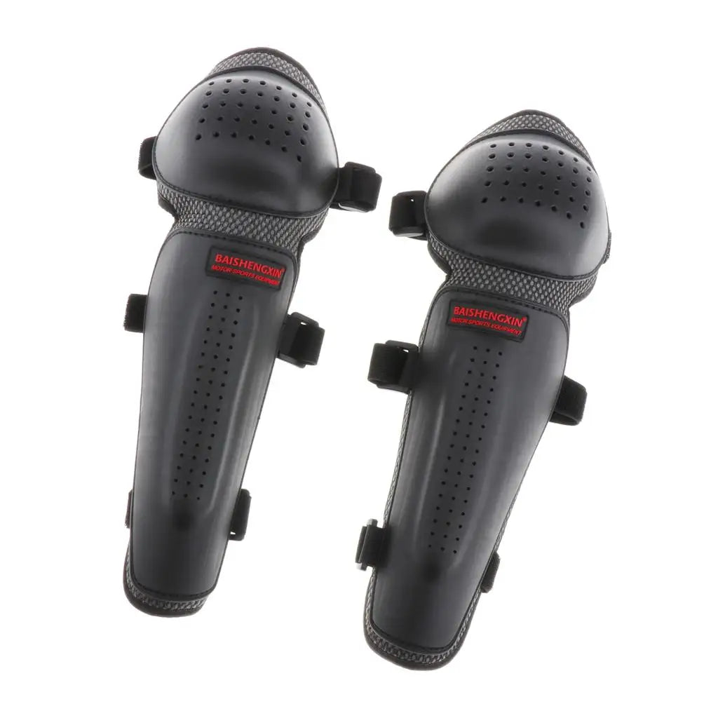Protector Guard Pad Tough Plastic Knee Gear Motorcycle Knee Pads Warmth Liner for Skiing Biking  - Automotive LED Light
