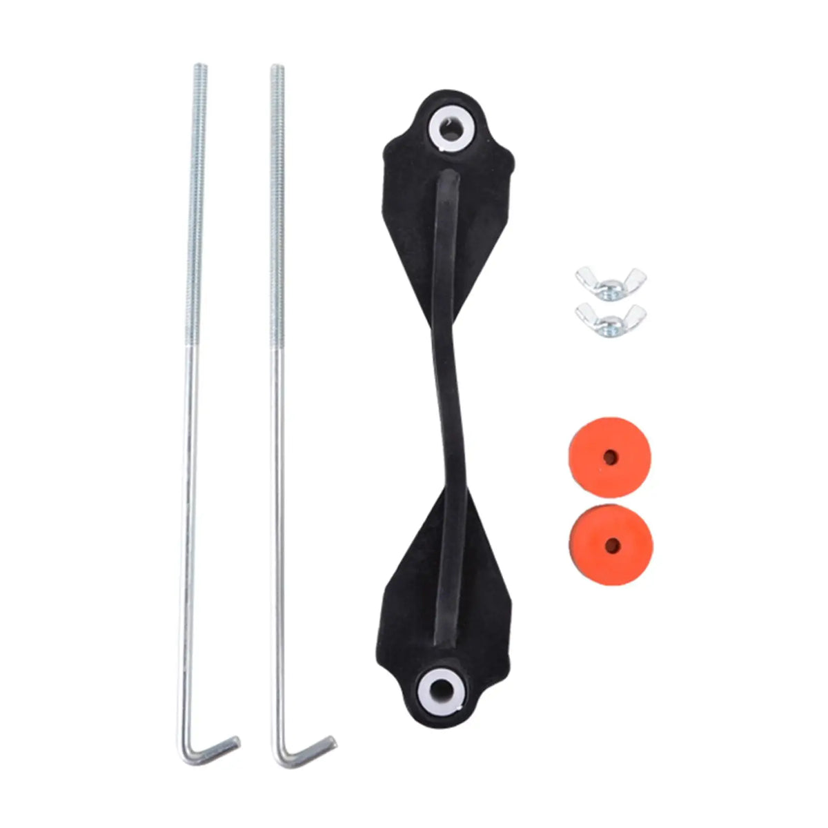 Battery Hold Down Bolts J Hook Metal Protective Caps Fittings Bracket Holder Clamp Bracket Sturd - Automotive LED Light