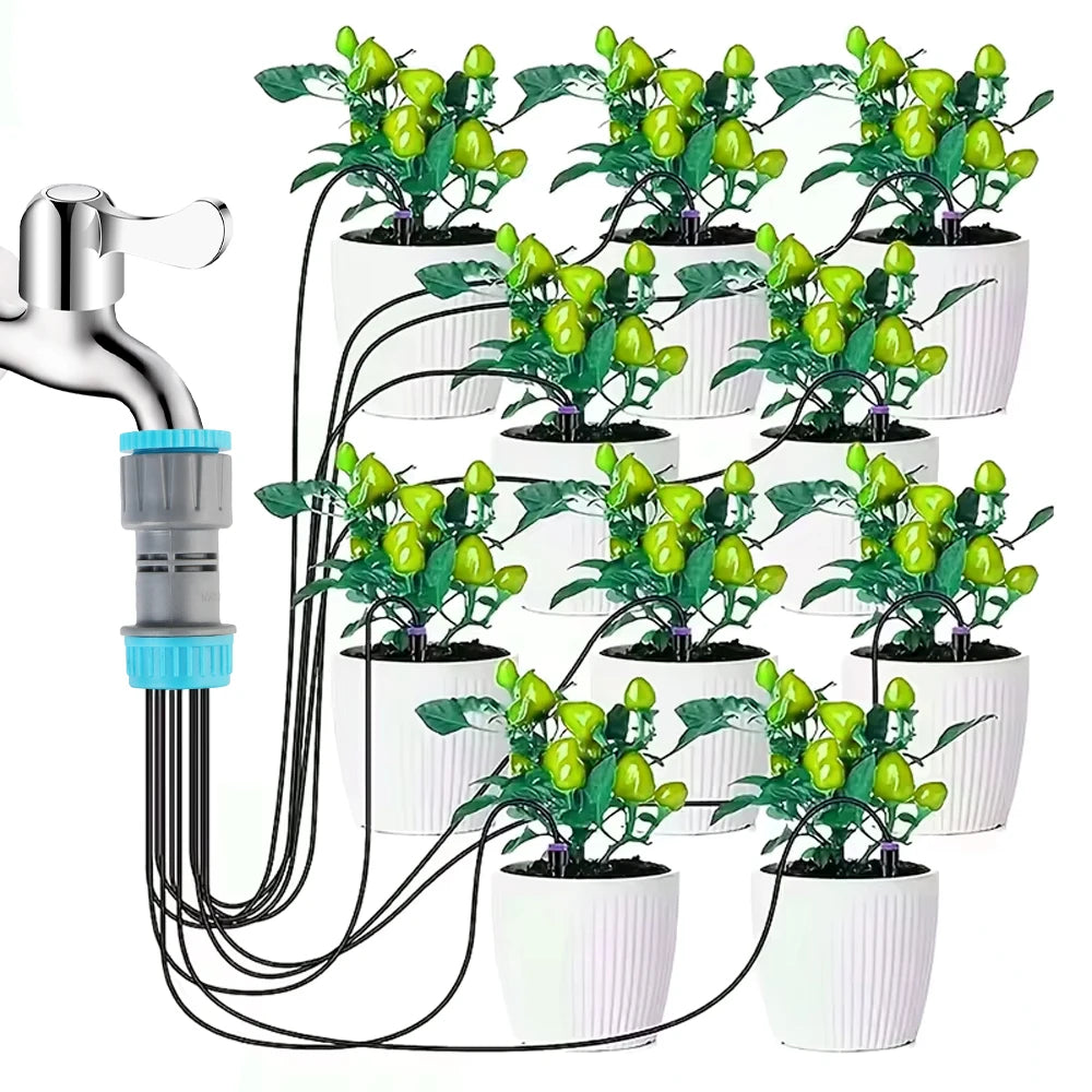 10pcs Dripper Kits Auto Drip Arrow Lazy Planting Garden Flower Watering Automatic Water Device P - Automotive LED Light