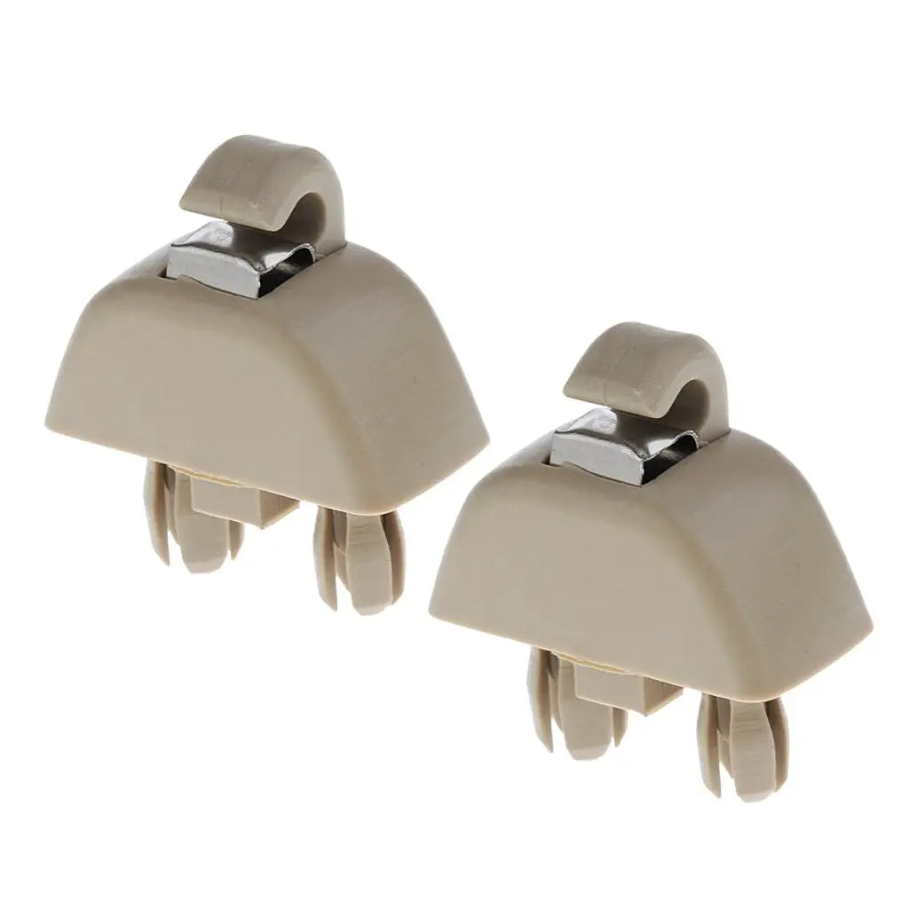 2 Pieces Inner Sun Visor Hook Clips for Audi A6 C6 for VW Passat Stable Characte for Audi C6 A6 - Automotive LED Light