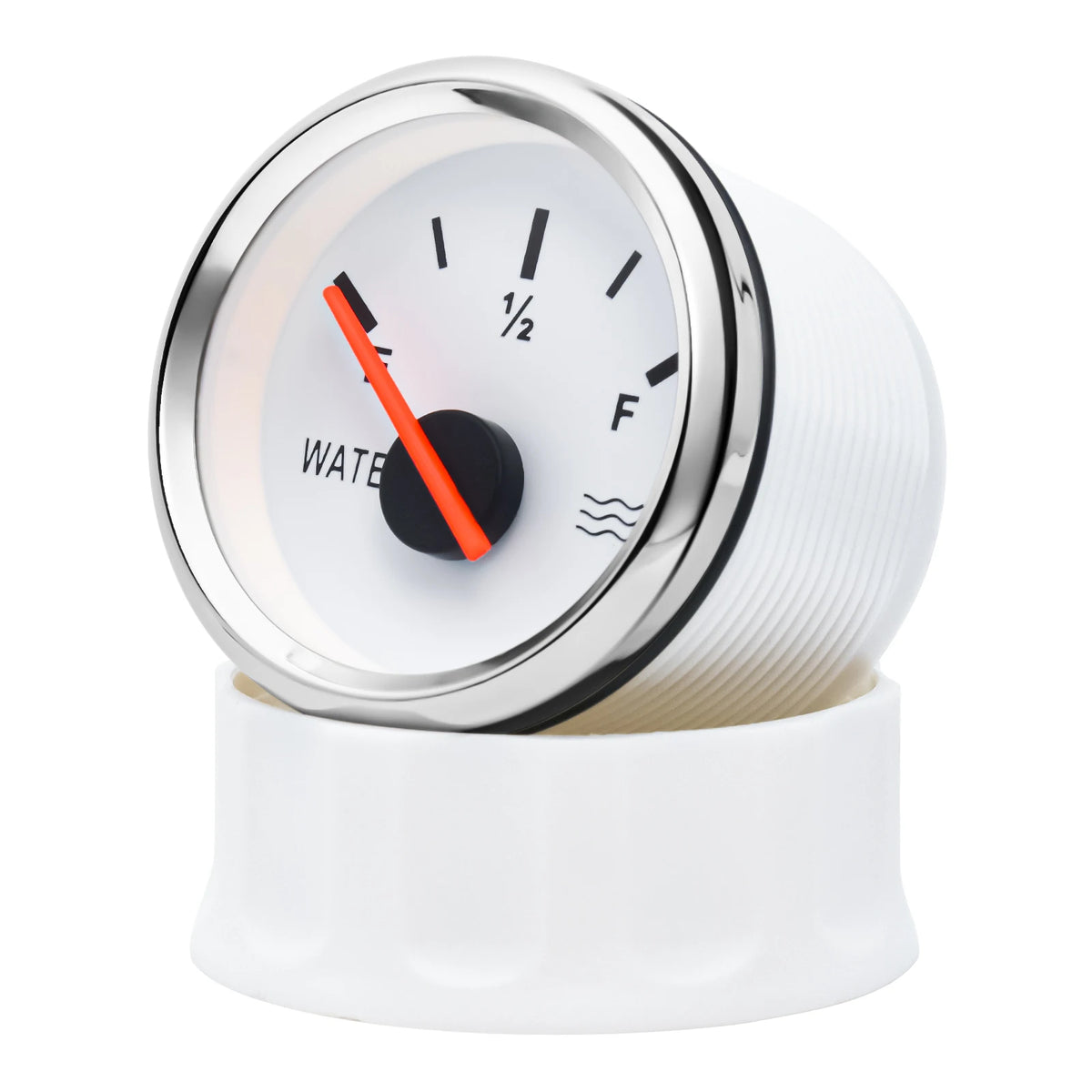 2'' 52MM Water Level Gauge Water Level Meter Signal 0~190 ohm Tank Indicator With Red Backlight  - Automotive LED Light