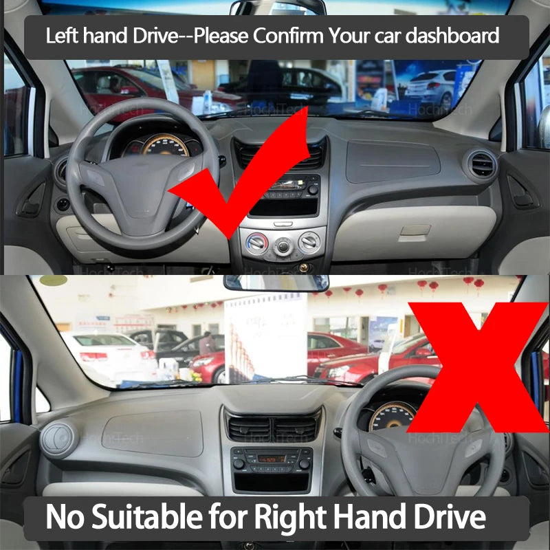 For Chevrolet Sail 2010 2011 2012 2013 2014 2015 Dashboard Mat Dashmat Cover Pad Sunshade Carpet - Automotive LED Light