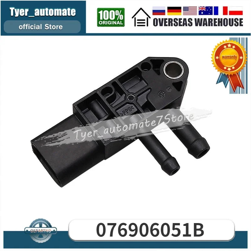 Pressure Sensor DPF 076906051B For Volkswagen VW Golf Jetta TDI 2.0L Diesel - Automotive LED Light