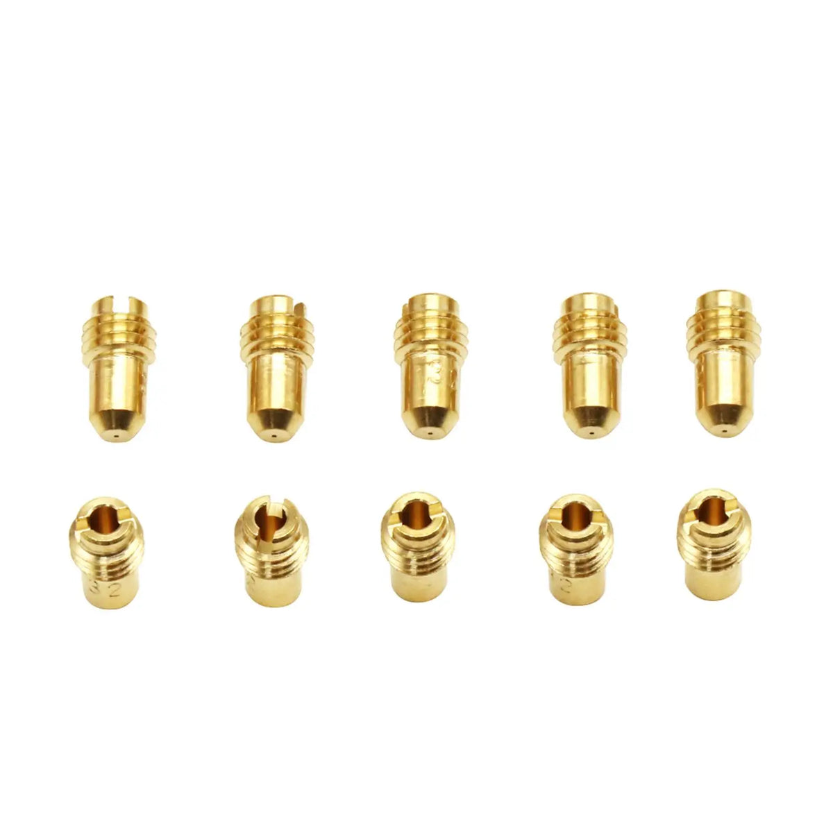 10x Carburetor Slow Pilot Jet Kit Motorbike for Dellorto Phbg Easily to Install Professional Eas - Automotive LED Light