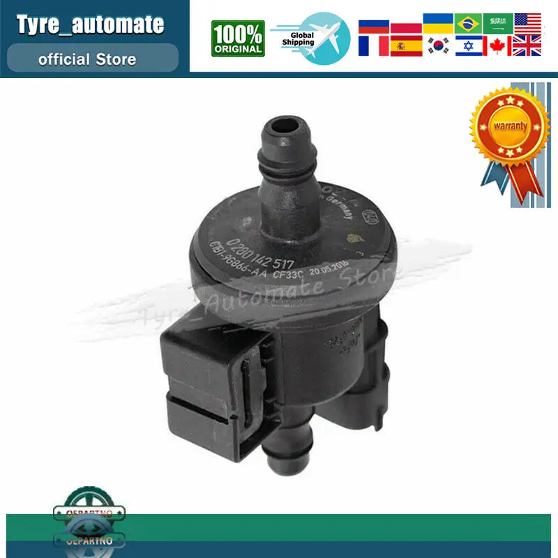 1Piece EVAP Fuel Evaporation Purge Valve For Ford Fiesta Focus C1B1-9G866-AA - Automotive LED Light
