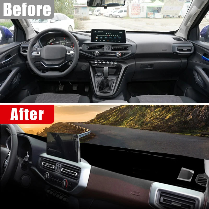 For Changan Kaicene F70 2020 2021 2022 2023 2024 Car Dashboard Sun Shade Cover Instrument Desk N - Automotive LED Light