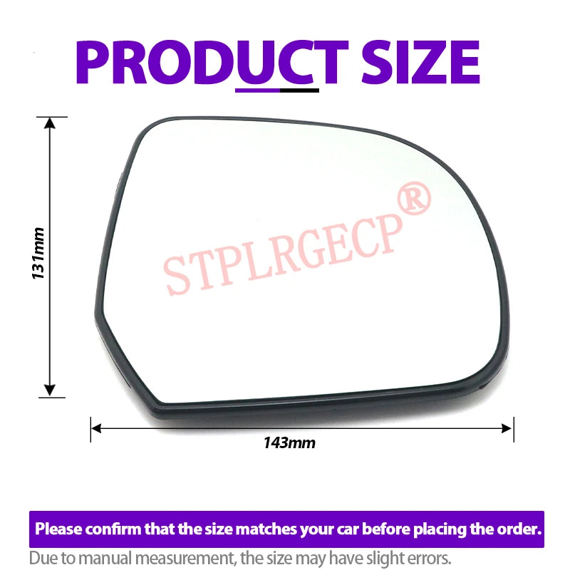 Passenger Side Driver Side Left Right Door Side Heated Wing Mirror Glass Lens for Renault Dacia  - Automotive LED Light