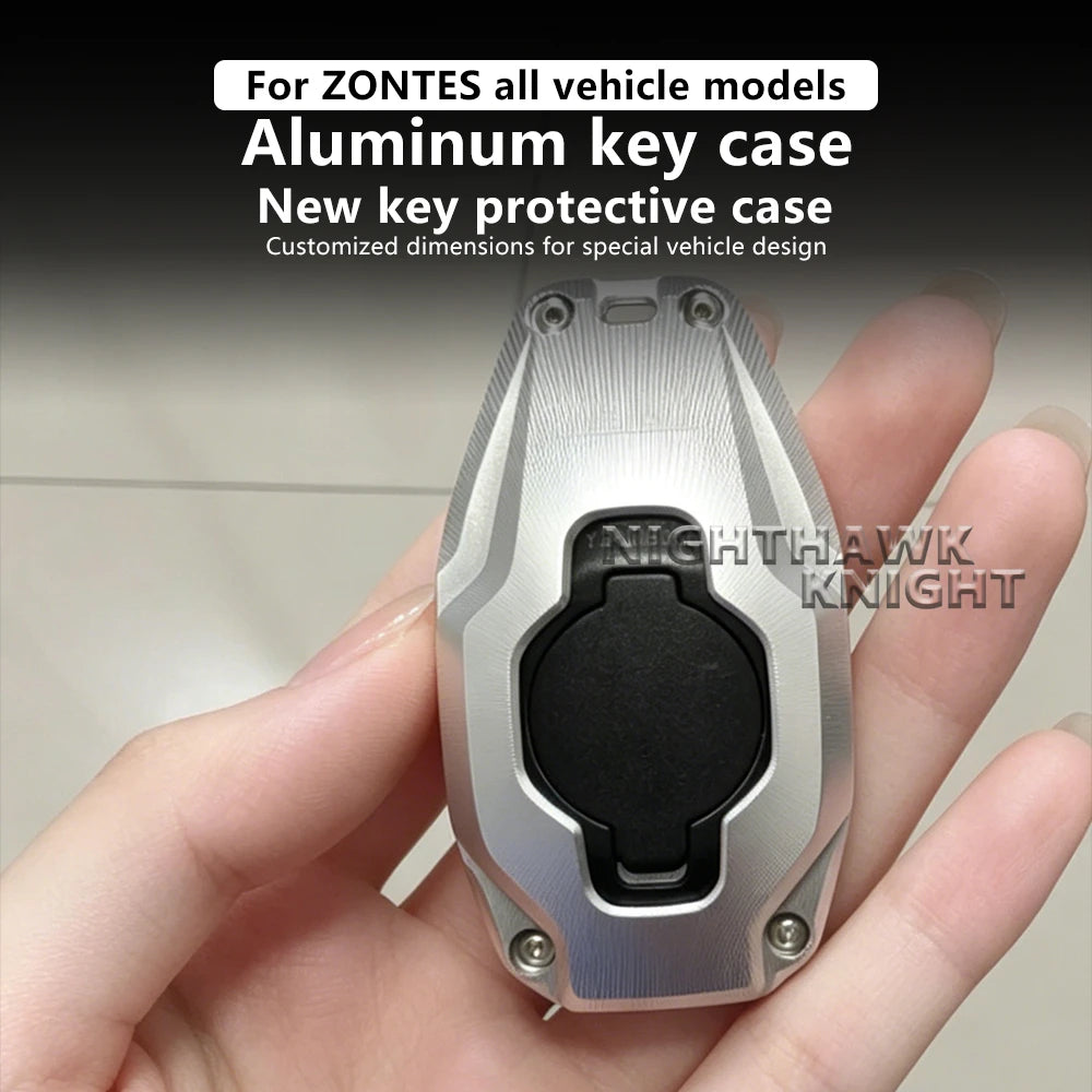 Motorcycle Accessories CNC Aluminum Key Cover Key Protective Shell For ZONTES 703F 703 RR 150X 3 - Automotive LED Light