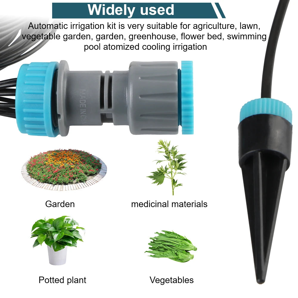 10pcs Dripper Kits Auto Drip Arrow Lazy Planting Garden Flower Watering Automatic Water Device P - Automotive LED Light