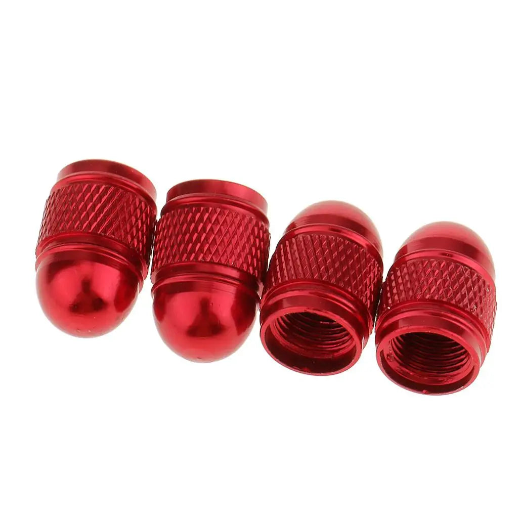 Tire Valves Metal Anodized Valve Caps Universal Wheel Dust Cover Automotive Accessories for Car  - Automotive LED Light