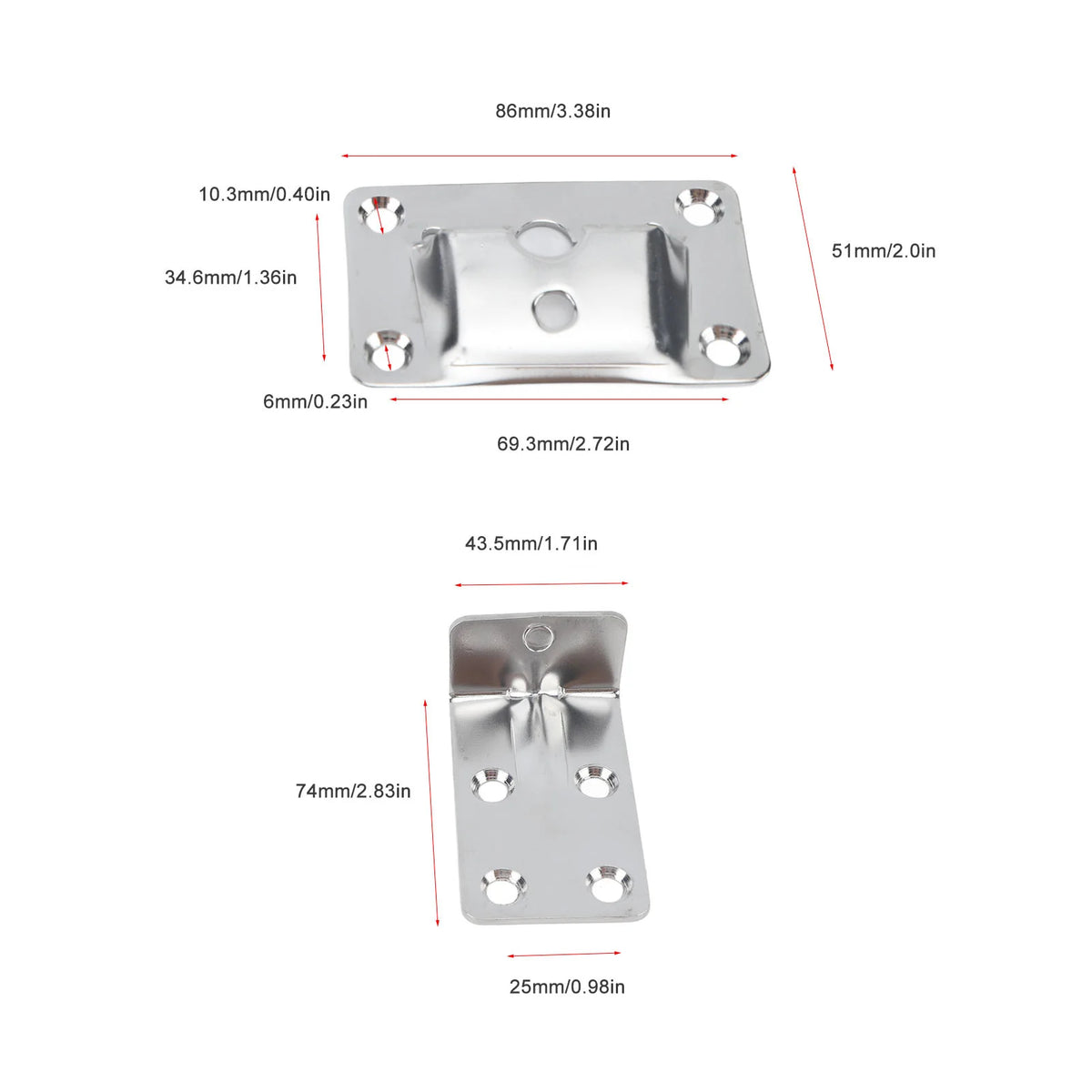 RV Marine Grade Table Bracket Stainless Removable Brackets Removable Easy Installation Widely Ap - Automotive LED Light