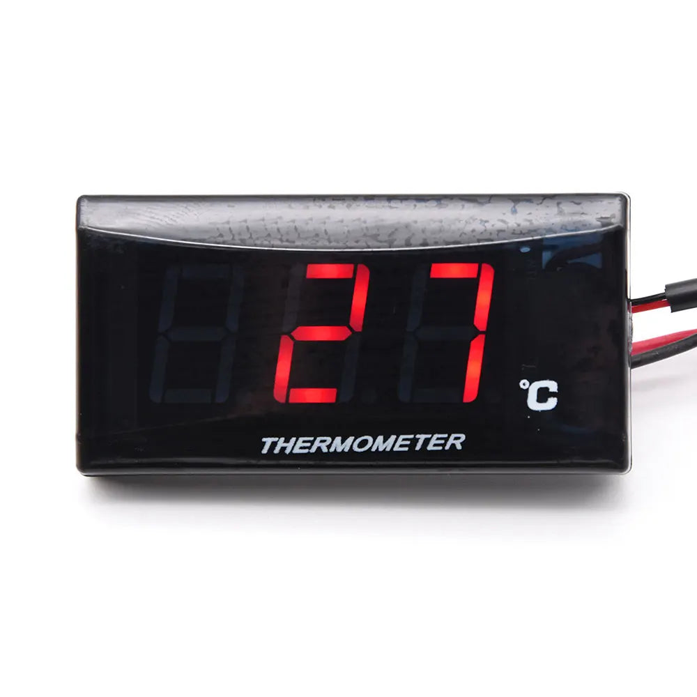 Motorcycle Water Temperature Gauge for Koso Temperature Sensor Mini Temp Meter for XMAX300 CB400 - Automotive LED Light