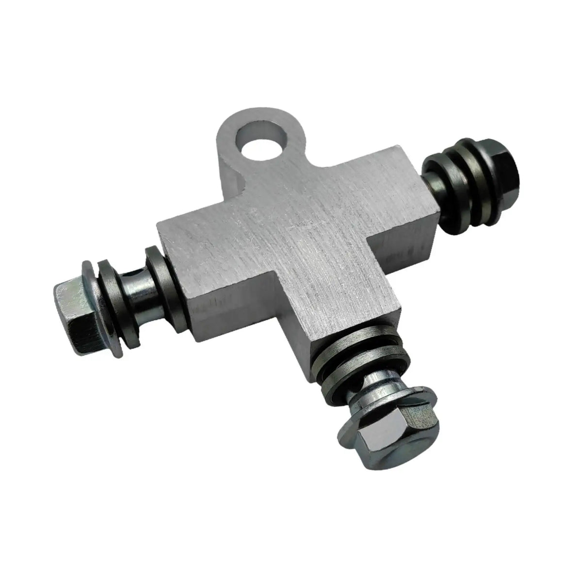 Hydraulic Brake Oil Line Tee M10 T Shape Brake Tee Fitting Beach Kart Brake Hose ATV Sand Access - Automotive LED Light