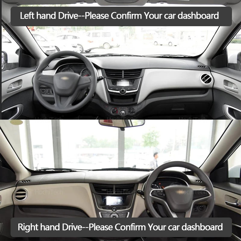 For Chevrolet Sail 2015 2016 2017 2018 2019 Sail 3 High Quality Dashboard Mat Dashmat Cover Pad  - Automotive LED Light