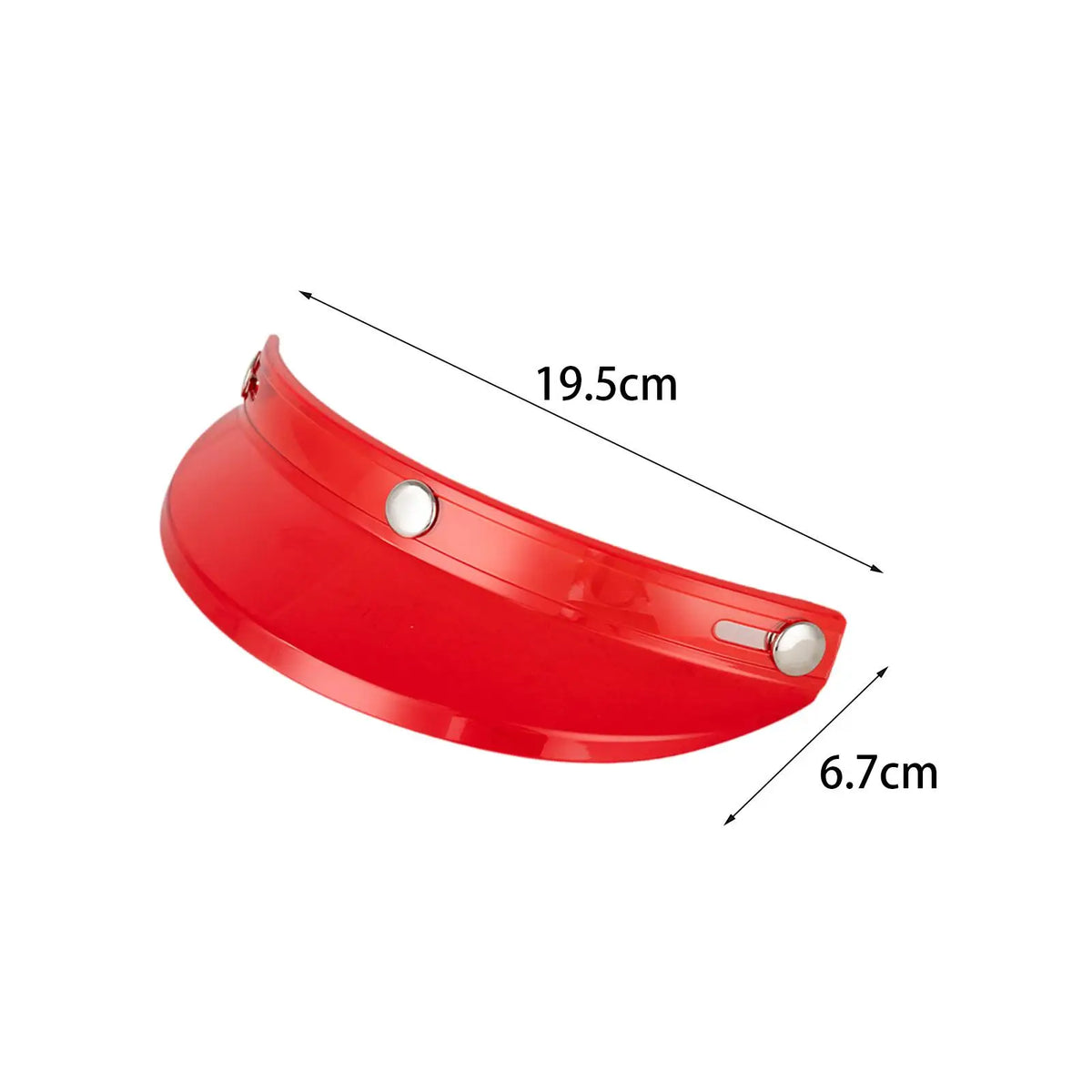 Motorcycle Helmet Visor Peak Cover Fashion Universal Sun Protection Helmet Visor Protector for H - Automotive LED Light