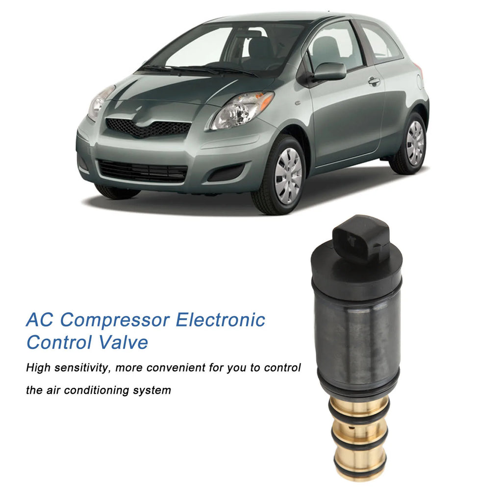 Car AC Compressor Electronic Control Valve Stable Performance Replacement for Yaris 1.5 Liter En - Automotive LED Light
