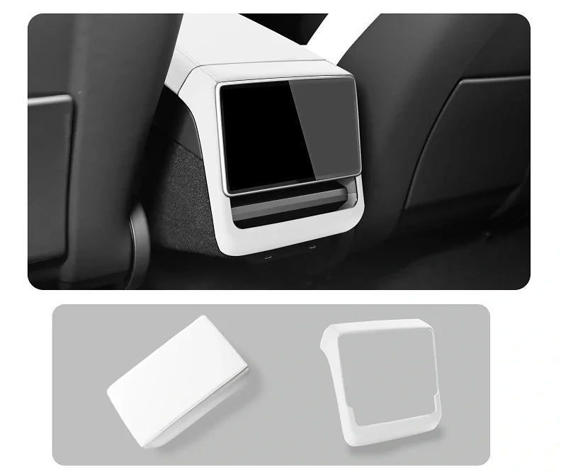 For Tesla Model Y Juniper/Model 3 2025 Up Rear Screen Frame Ventilation Mask Pro for Tesla Model 3 Model Y - Automotive