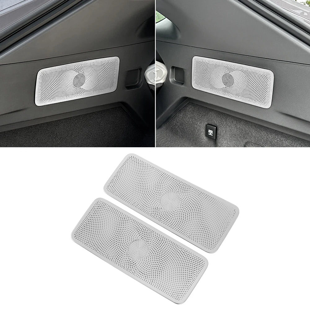 For Xpeng G6 2023 2024 2025 2026 Car Rear Trunk Audio Speaker Trim Cover Loudspe for Audi G6 - Automotive LED Light