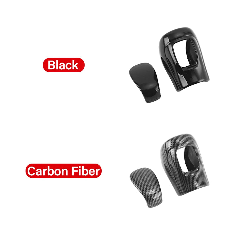 For Honda CR-V CRV 6th Gen 2023 2024 2025 Car Gear Shift Knob Gear Head Cover ABS Carbon Fibre / - Automotive LED Light